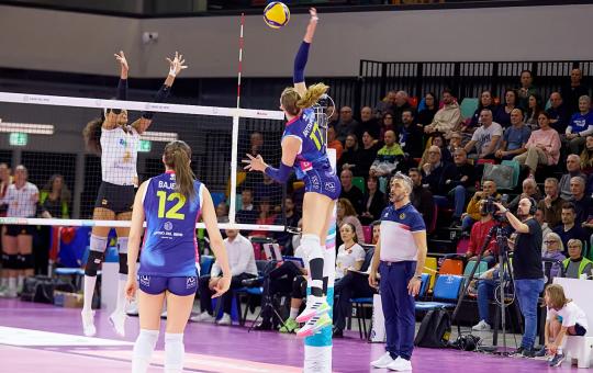 La Savino Del Bene Volley Scandicci batte in tre set la Smi Roma Volley