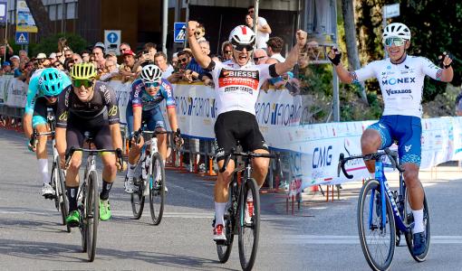 Fine settimana ciclistico in Toscana, tra Castiglion Fiorentino e Marina di Carrara