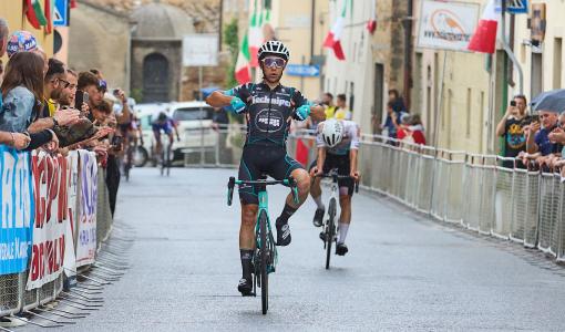 Nicolò Garibbo torna alla vittoria nel Trofeo Matteotti