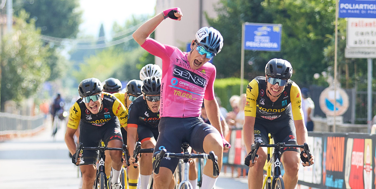 Lorenzo Magli di forza nel 63° Giro Valli Aretine