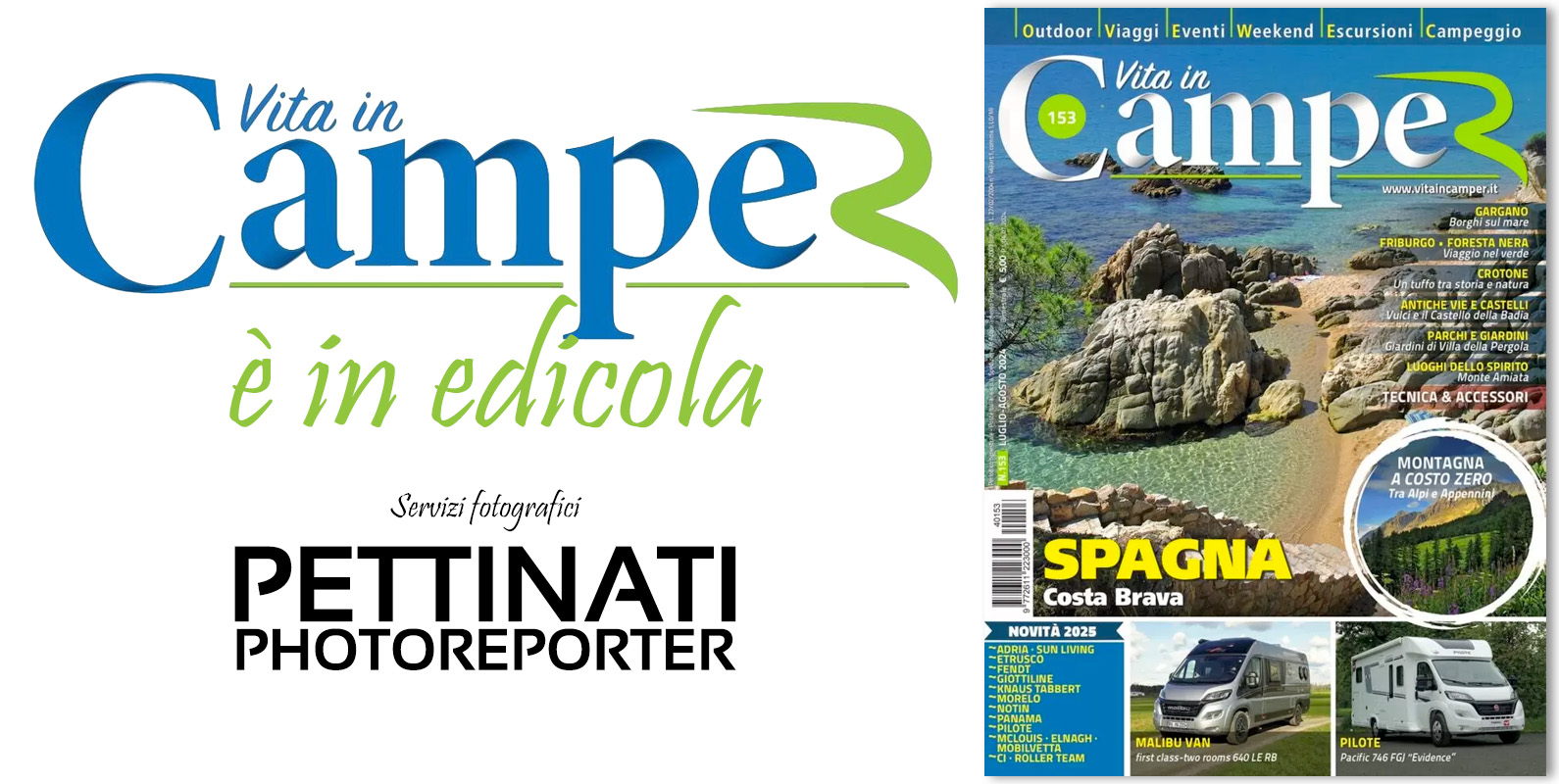 La rivista Vita in Camper è in edicola 