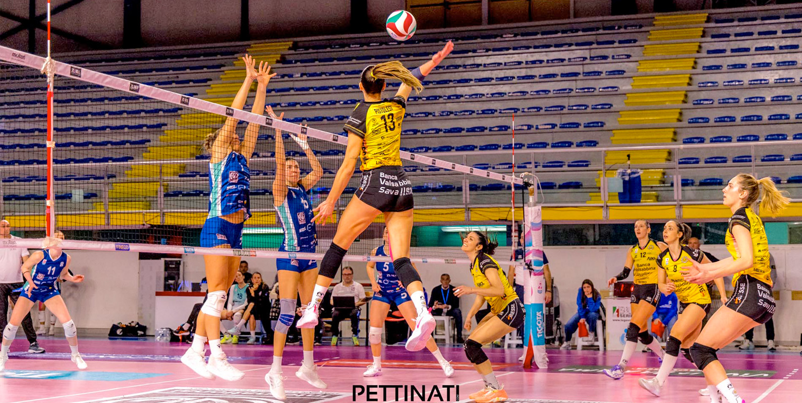La FGL ZUMA Pallavolo Castelfranco sconfitta in casa dalla Valsabbina Millenium Brescia
