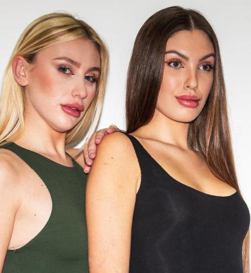 le sorelle Fambrini ospiti di Pettinati Communication