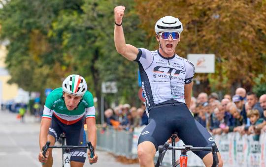 88ª Coppa Collecchio: Alessandro Borgo festeggia la prima da Under 23